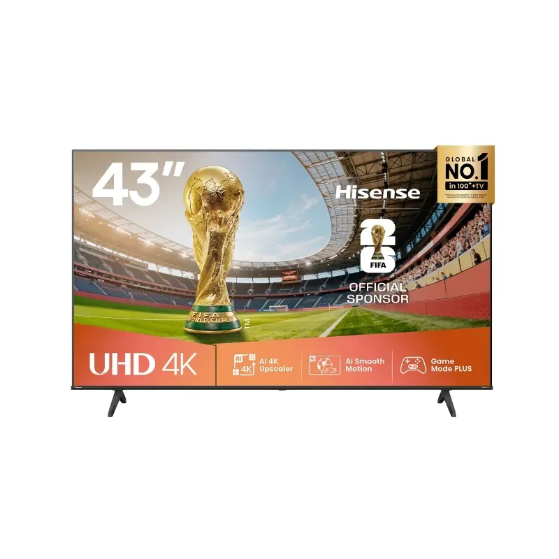 Hisense 43 Inch UHD 4K Smart TV 43A6Q | Tafelberg Furnishers