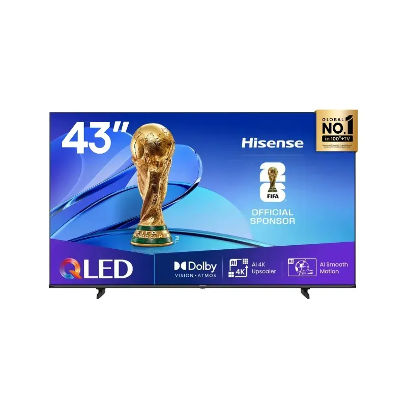 Hisense 43 Inch QLED 4K Smart TV 43Q6Q | Tafelberg Furnishers