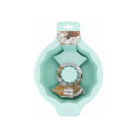 Kitchen Inspire Silicone Fluted Bundt Pan 501270 Top View