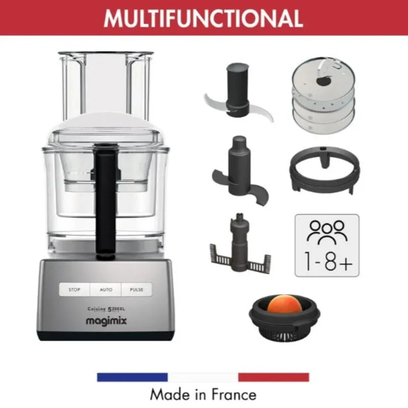 Magimix 5200XL Chrome Food Processor | Tafelberg Furnishers