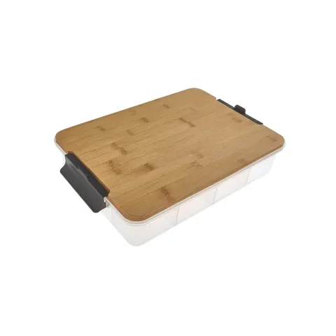 KitchenCraft Farberware Bamboo SnackleBox 5314682EU Box