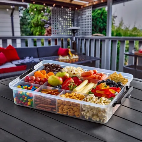 KitchenCraft Farberware Polypropylene SnackleBox 5314753EU Display