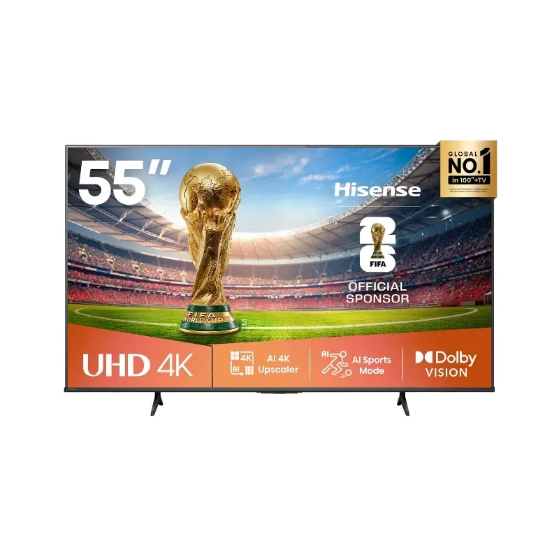 Hisense 55 Inch UHD 4K Smart TV 55A6Q | Tafelberg Furnishers