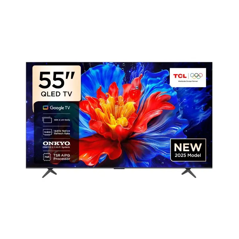 TCL 55 Inch QLED Google Smart TV 55P8K | Tafelberg Furnishers
