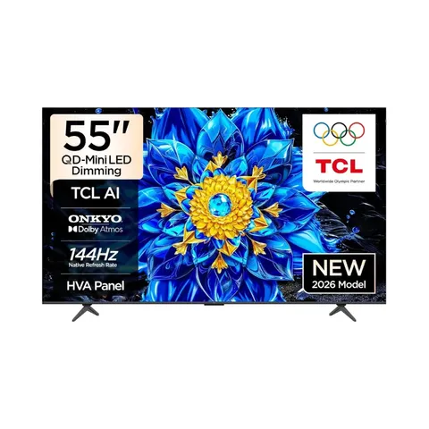 TCL 55 Inch 4K QD-Mini LED Google Smart TV 55P8L TV