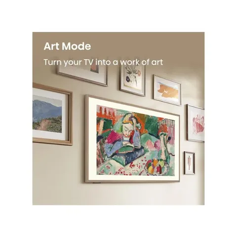 Hisense 55 Inch QLED 144Hz Canvas Art Smart TV 55S7N art mode