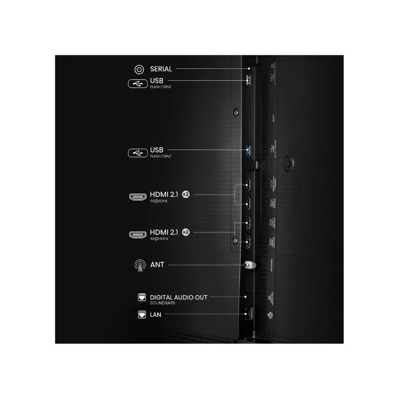 Hisense 55 Inch QLED 144Hz Canvas Art Smart TV 55S7N | Tafelberg