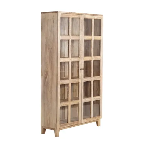  Giulietta Mango Double Display Cabinet