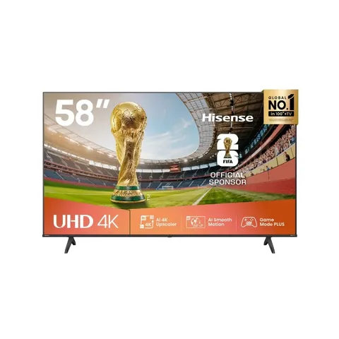 Hisense 58 Inch UHD 4K Smart TV FIFA