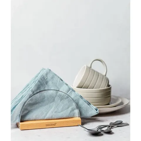 Legend Premium Beechwood Napkin Holder Lifestyle