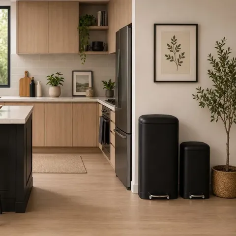 Funkilines 2 Piece Dustbin Set 60363 Display