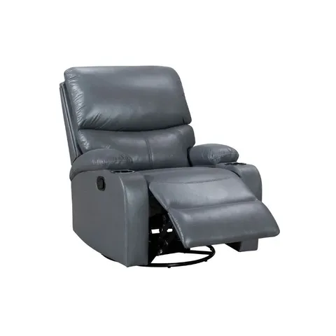 Hii Oscar Rocker Grey Swivel Recliner 6072-12/GRY