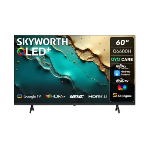 Skyworth 60 Inch QLED Google TV 60Q6600H