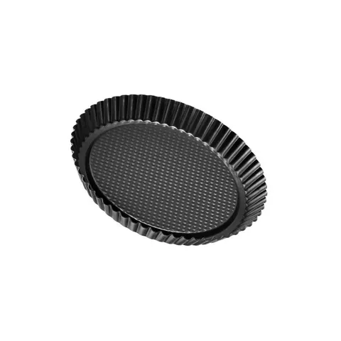 Zenker 28cm Rolled Edge Fruit Tart Tin 6521 Side View