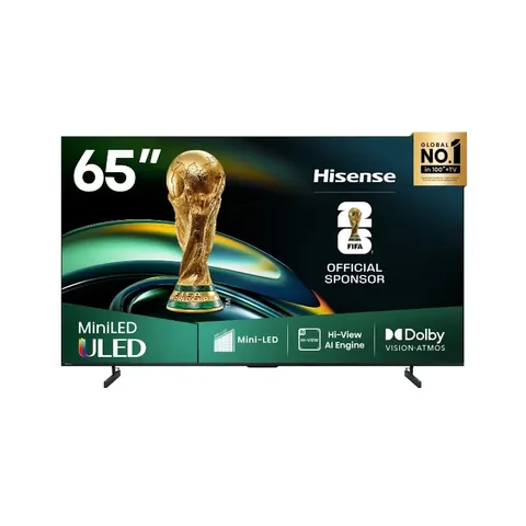 Hisense 65 Inch ULED 4K Mini LED Smart TV FIFA