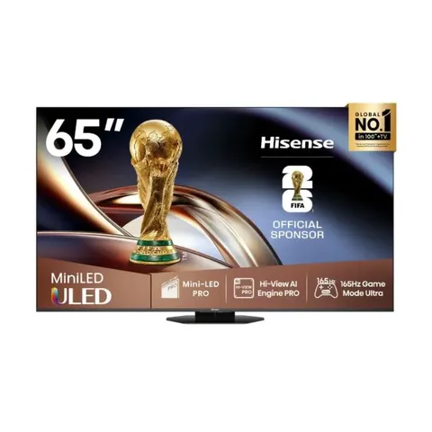 Hisense 65 Inch ULED Mini LED 4K Smart TV 65U8Q Front