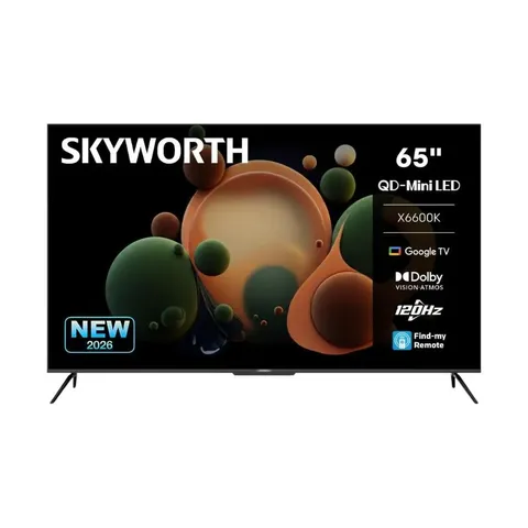 Skyworth 65 Inch 4K QD-Mini LED Google TV 65X6600K TV
