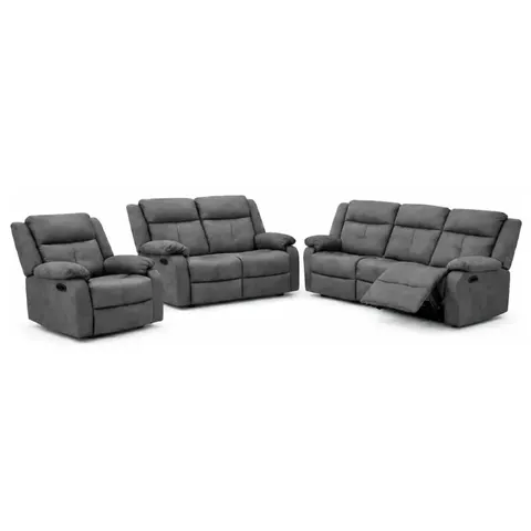 Hii Havana 321 Dark Grey 3 Piece 5-Action Lounge Suite 6760/1/2DG