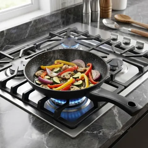 Eetrite 20cm Forged Recycled Aluminium Frying Pan 680304 Frying