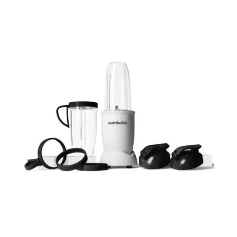 NutriBullet Pro 900W Matt White Blender 690-000900-B Set