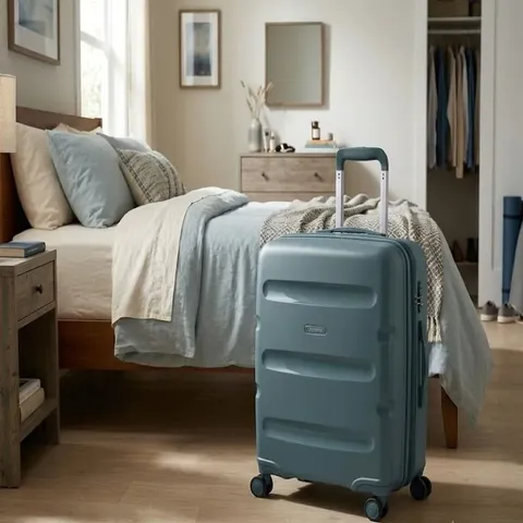 Cellini Cruze Navy Medium Trolley Case 7116566 Display