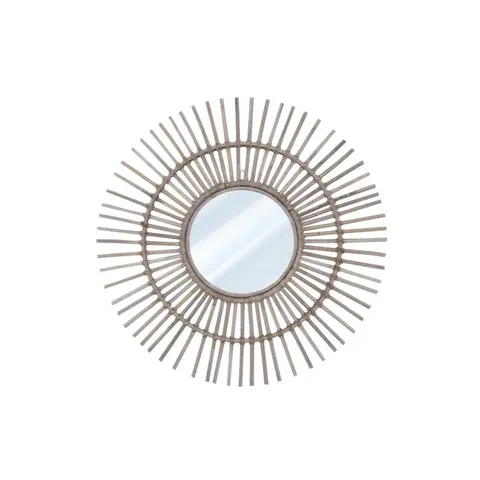 Tegal Natural 700mm Rattan Mirror