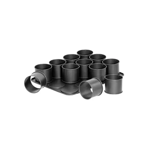 Zenker 12 Cup Mini Flan Baking Moulds 7402 Moulds