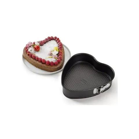 Zenker Heart Shaped Springform Baking Tin 7410 Example
