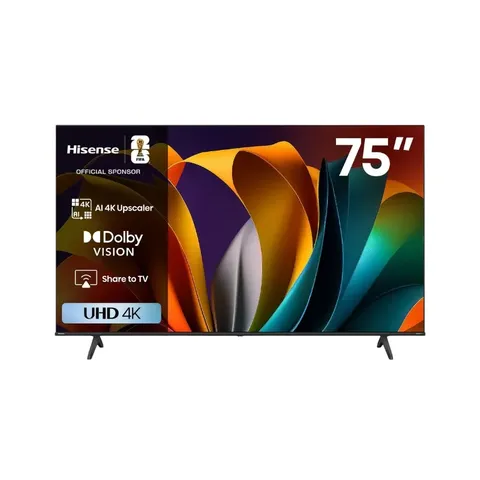 Hisense 75 Inch A6N Series UHD 4K Smart TV FIFA