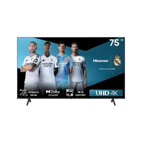 Hisense 75 Inch A6N Series UHD 4K Smart TV 75A6N