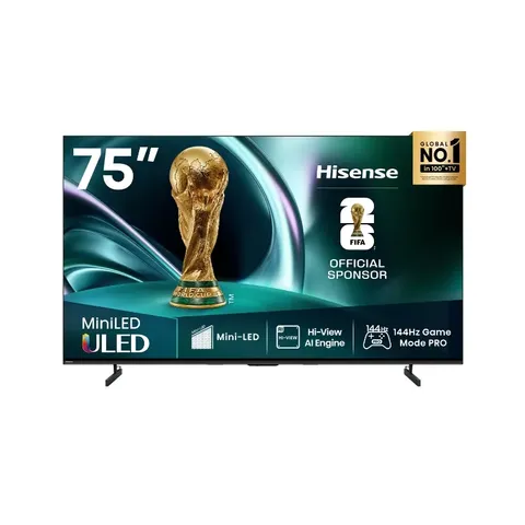 Hisense 75 Inch ULED Mini LED 4K Smart TV Fifa