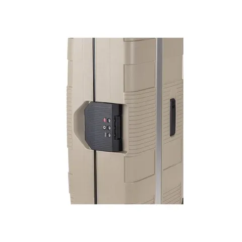 Cellini Safetech Rock Brown Carry On Trolley Case Lock