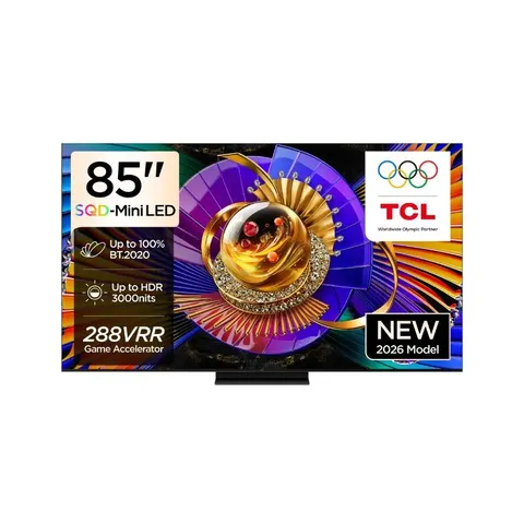 TCL 85 Inch QLED SQD-Mini LED Google TV 85C7L TV