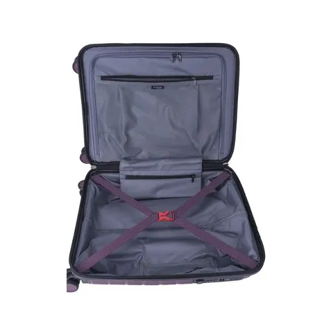 Cellini Microlite Purple Trolley Carry On Bag Inside
