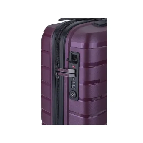 Cellini Microlite Purple Trolley Carry On Bag