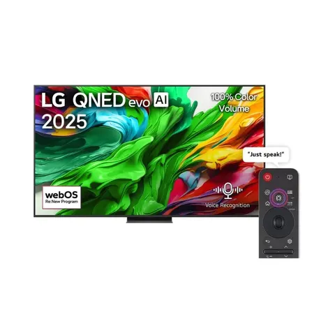 LG 86 Inch QNED 4K 120Hz Smart TV magic remote
