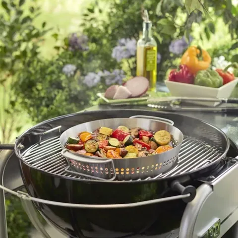 Weber GBS Poultry Roaster 8838 Cooking