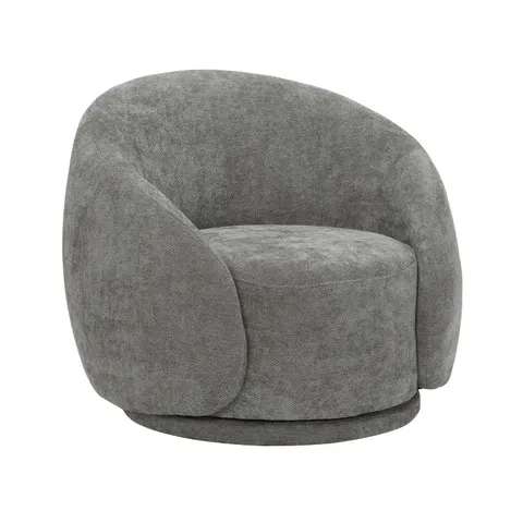 Molly Dark Grey Swivel Occasional Chair