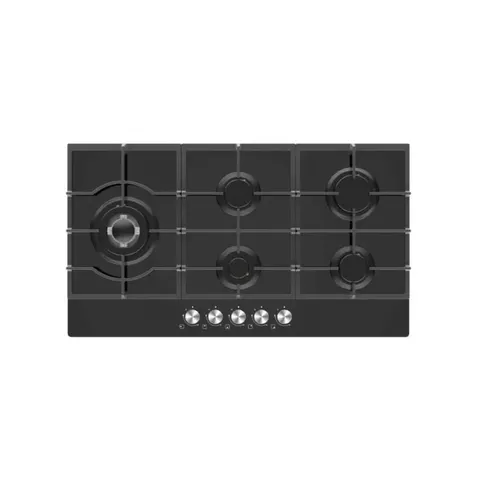 Midea 90cm 5 Burner Gas On Glass Hob 90GP095 Hob