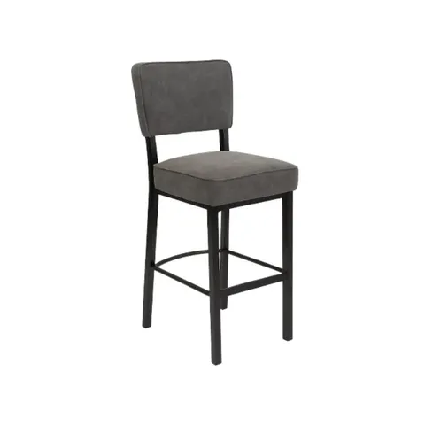 Kelly 75cm Grey Bar Chair
