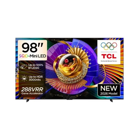 TCL 98 Inch QLED SQD-LED Google TV 98C7L TV