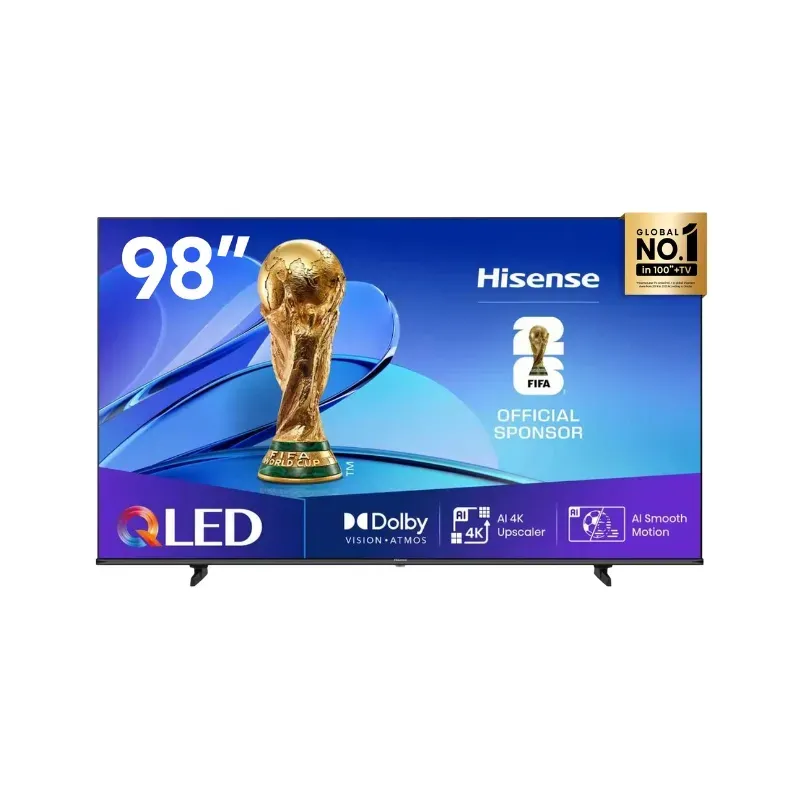 Hisense 98 Inch QLED 144Hz Smart TV 98Q6Q | Tafelberg Furnishers