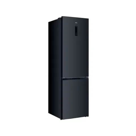 AEG 366L Black Bottom Freezer AEG366BF1H Angle