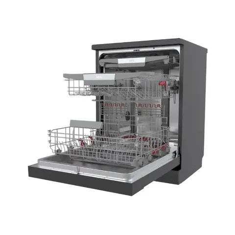 AEG 14 Place Black Stainless Dishwasher AEGZA14DW2 Interior