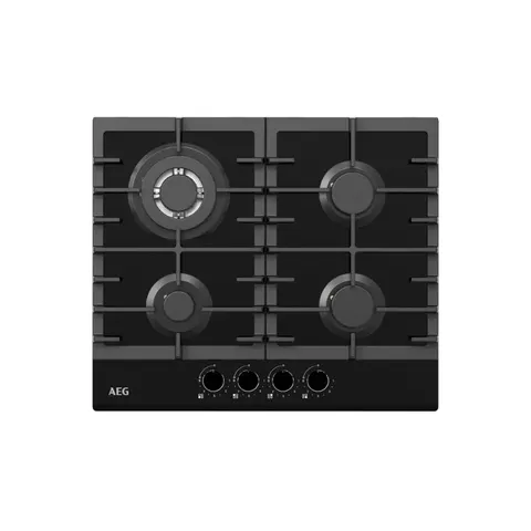 AEG 60cm Black Gas Hob AEGZA60BIH1