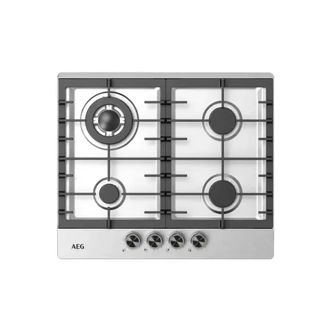 AEG 60cm Stainless Steel Gas Hob AEGZA60BIH2