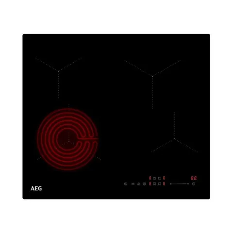 AEG 60cm Black Ceran Hob AEGZA60BIH3