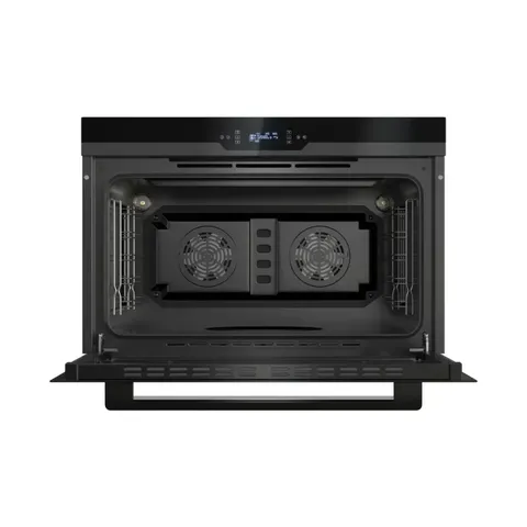 AEG 90cm Black Built In Airfryer Oven Empty