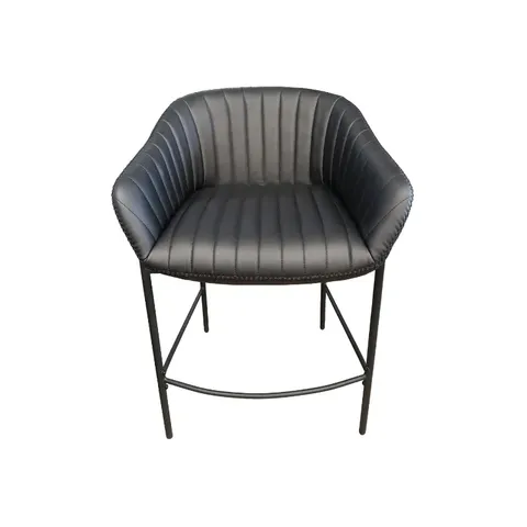 Muscadel Black Bar Chair