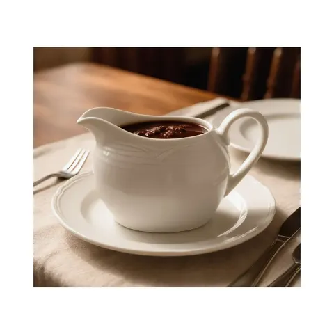 Noritake Arctic 360ml Gravy Boat ARCT012 Set